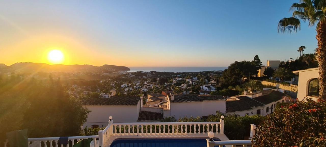 Casa Moya Moraira - Seaview Villa 테울라다 외부 사진