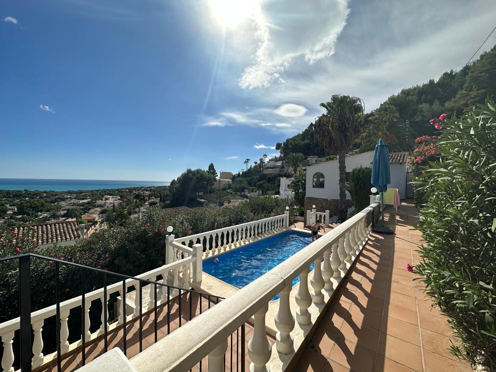 Casa Moya Moraira - Seaview Villa 테울라다 외부 사진